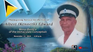 Thanksgiving Service for the Life of Albert Kenneth Edward  November 15 2024  230 pm [upl. by Navaj]