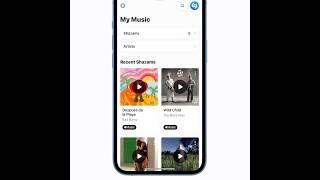How to find songs you’ve previously identified with Shazam on iPhone and iPad  Apple Support [upl. by Seto]