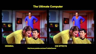 Star Trek  The Ultimate Computer  visual effects comparison [upl. by Stubstad]