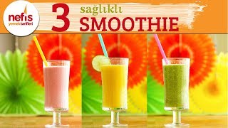 VİTAMİN DEPOSU 3 Muhteşem Smoothie Tarifi [upl. by Sisely]