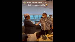 Putra Siregar Pak MuhFadil Jaidi dan Keanu Umroh Bersama Habib Hasan Bin Jafar Assegaf shorts [upl. by Annirac]