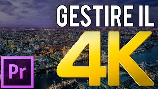 IL 4K  la RISOLUZIONE è nulla senza il CONTROLLO  Premiere CC [upl. by Bain636]