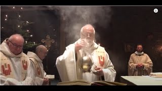 Christmette im Kloster Nütschau live gestreamt am 24 Dezember von 2230 – 2348 Uhr [upl. by Cirdes]