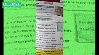 5AP Projet4 Séquence 2  Grammaire  Les pronoms compléments [upl. by Toogood]