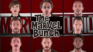 The Marvel Bunch  Ten Years of the MCU Edition  Jimmy Fallon [upl. by Ahsitram]