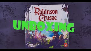 Robinson Crusoe Collectors Edition GF Unboxing [upl. by Aldo]