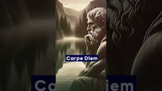 CARPE DIEM MEANING Roman Poet Horace Quotes latinquotes stoicwisdom romanpoethorace horace [upl. by Cornelle]