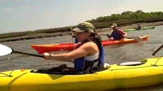 Kayaking at Crooked River State Park Cherry Point April 2 2 [upl. by Noiramaj]