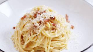 Spaghetti Carbonara Recipe [upl. by Ahsiniuq]