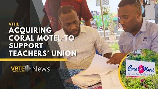 Vanuatu Teachers Holdings Limited acquires Coral Motel to support Teachers’ Union  VBTC News [upl. by Oriaj]