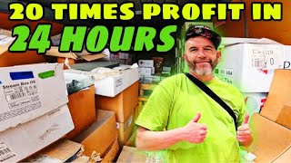 I made 20 times profit in 24 hours in abandoned storage unit [upl. by Eladal584]