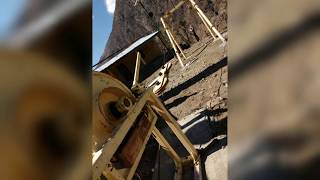 Gravity Based Material Handling Ropeway Uttarkashi [upl. by Sieber]