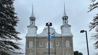 Cloches de l’église SaintFrançois du Lac angélus du soir [upl. by Analat]