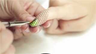 Snakeskin Nail Art [upl. by Adelric588]