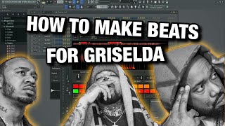 HOW TO MAKE GRISELDA BEATS WITH AND WITHOUT SAMPLES TUTORIAL [upl. by Epoh]