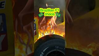 🔥 F1 Brazilian GP chaos [upl. by Narrat]