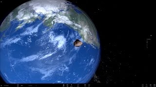 Was wäre wenn ein Asteroid auf die Erde stürtzen würde BrosTV Universe Sandbox 2 [upl. by Alleinnad]