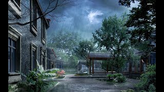 Sad Piano amp Soft Rain  Stress Relief Relaxing Sleep Music [upl. by Oinafipe]