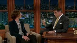 Matthew Gray Gubler on The Late Show 20121126mp4 [upl. by Ahseen]