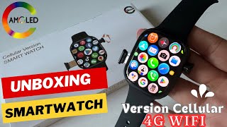 Smartwatch Version Cellular Android CD99  4G WiFi Display Amoled Play Store 49mm Style Apple Watch [upl. by Aneej275]