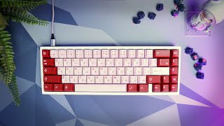 KBD67 Lite R1  Gateron 8008 Inks  GMK Darling  Sound test  Typing  ASMR [upl. by Orazal]