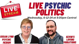 61224 6PM EDT With Susan Lynn Psychic Medium Political and Current Event Psychic Predictions [upl. by Ydniahs702]