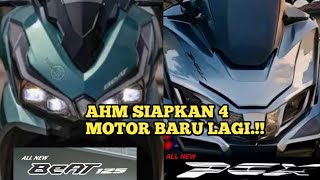 AHM SIAPKAN MOTOR BARU LAGI DI 2024🔥ALL NEW HONDA BEAT 125 NEW HONDA PCX 160 NEW HONDA ADV DLL [upl. by Colleen]