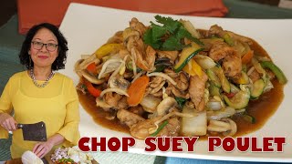 Chop Suey au poulet  recette facile et équilibrée [upl. by Marjie]