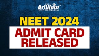 NEET 2024  Admit Card Released  Download link in description [upl. by Schear]