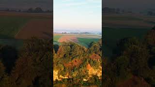 Drone 4K AerialFootage CloudsParting Nature CinematicDrone Maritime [upl. by Hayalat]