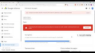 Cómo verificar una cuenta bancaria en AdSense junio 2022 [upl. by Parrish]