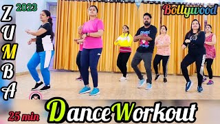 25Mins Fun Bollywood Dance Workout  Feel Energetic in 10 Days  Zumba Fusion  Dance Routine🔥 [upl. by Aicil929]