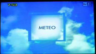 Nuovo bumper meteo Rai 1 [upl. by Ainet]