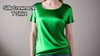 Women Over 40 Silk T Shirt [upl. by Glorianna450]