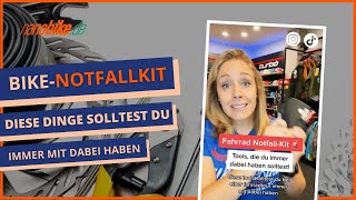 FahrradNotfallkit Tools die du immer dabei haben solltest  nanobikede [upl. by Ilrebma]