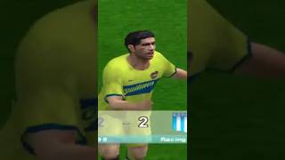 GOL DE JUAN ROMAN RIQUELME A RACING 2001EN EL PES 6 PC AMERICA CLASSIC PATCH [upl. by Narmi]