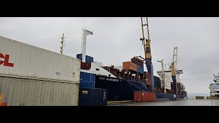 Mit dem Containerschiff nach Norwegen Teil 1 von 4 das Schiff [upl. by Cailly]