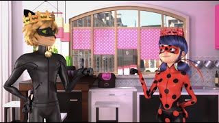 All Ladybug abd Cat Noir Scenes from Dearest Family ENG DUB [upl. by Ottie]