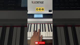 C Major Chord Piano shorts music piano live musicclass indianmusic keyboard like subscribe [upl. by Enrichetta62]