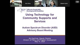 Autism Spectrum Disorders Advisory Board Meeting May 14 2024 [upl. by Yeniar]