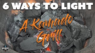 6 Ways to Light a Kamado Grill  How to Light A Kamado Grill [upl. by Cone979]