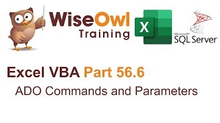 Excel VBA Introduction Part 566  ADO Commands and Parameters [upl. by Andrej]