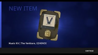 Getting Music Kit  The Verkkars EZ4ENCE is exciting  CSGO [upl. by Barbe]