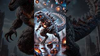 Tyrannosaurus Rex and Lithium Mutation 🔥🛸🧬🦸 short animalfusion dinosaur art ytshorts animals [upl. by Nnylrefinnej39]