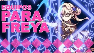 Purgatory Rebellion  Equipos  Freya  Princess Connect ReDive [upl. by Jaquenette]