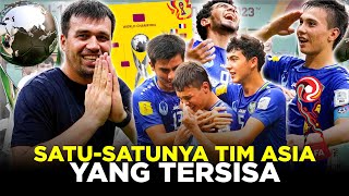 Kejutan Uzbekiztan Satusatunya Tim Asia Yang Tersisa Usai Taklukan Kandidat Juara Lewat Freekick [upl. by Amisoc]