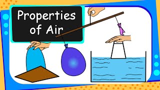 Science  Air Properties and Experiments  English [upl. by Notgnirra]