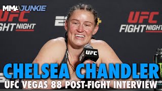 Chelsea Chandler Rough Week Including Robbery Attempt Led to Weight Miss  UFC Fight Night 239 [upl. by Alex]