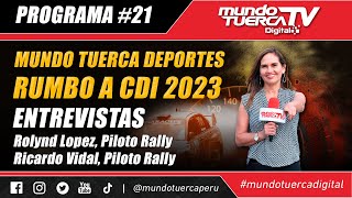 🔴 EN VIVO  RUMBOACDI ENTREVISTA RICARDO VIDAL amp ROLYND JUAREZ  PROGRAMA 21 [upl. by Matronna]