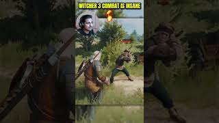 The Witcher 3 Combat is Insane witcher3gameplay shortsfeed thewitcher [upl. by Ailsun976]